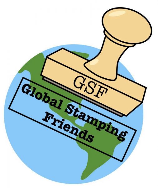 Blog Hop Logo Global Stamping Friends