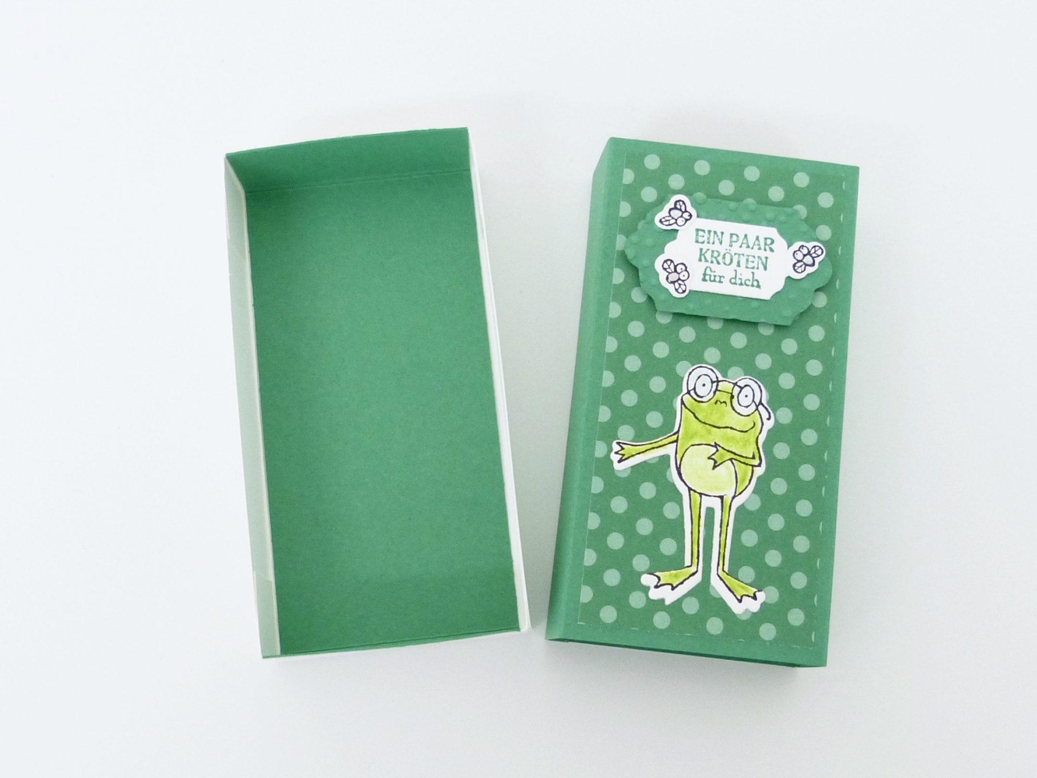 Ein paar Kröten für dich - Schachtel für Geldgeschenk - Stempelitis