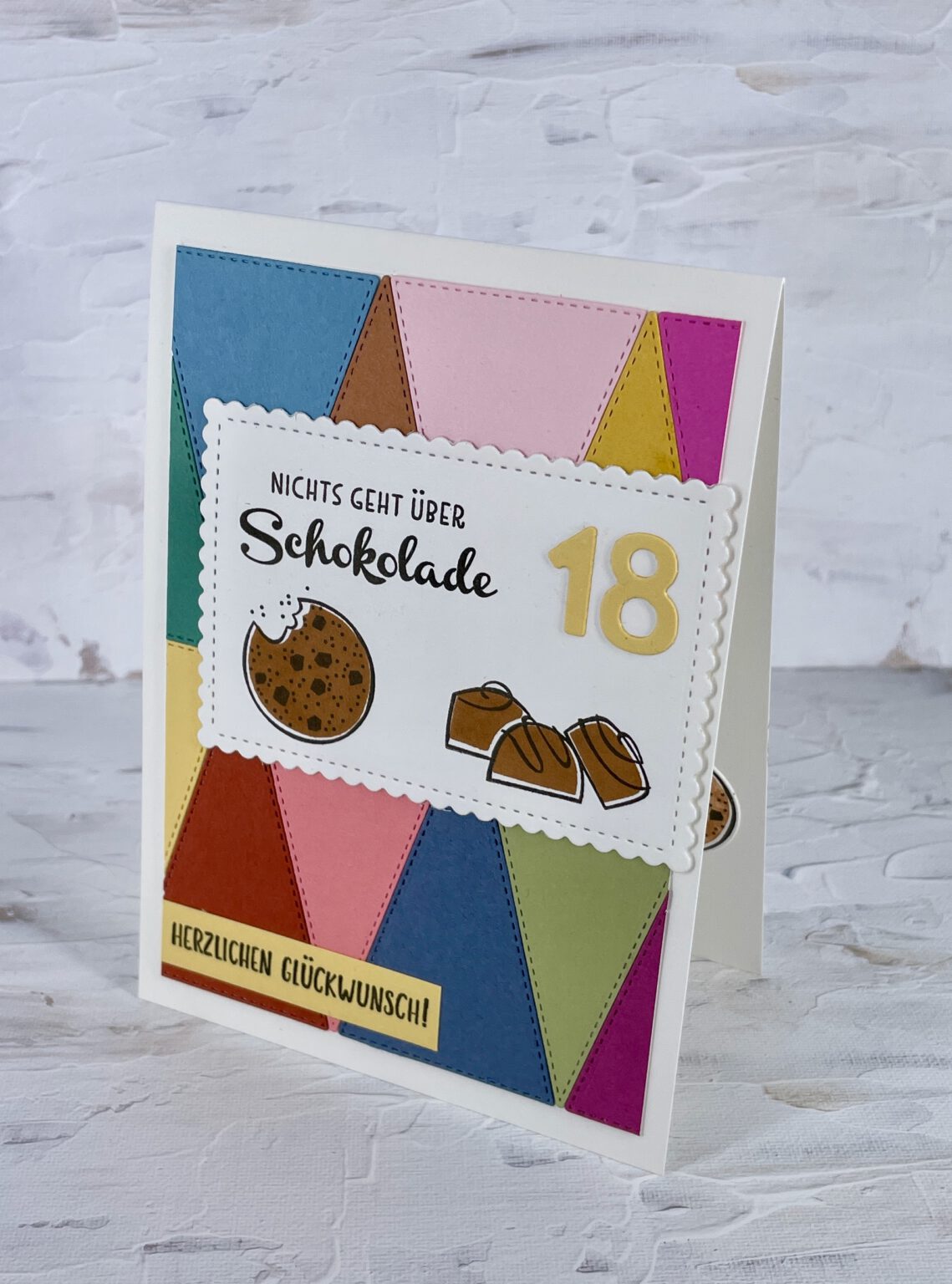 Schokolade zum 18. Geburtstag | Stempelitis Wochenrückblick