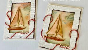 Segeltörn ins Glück, Segeln, Segelboot, Reise, Ahoi, Grußkarte, Glückwunschkarte