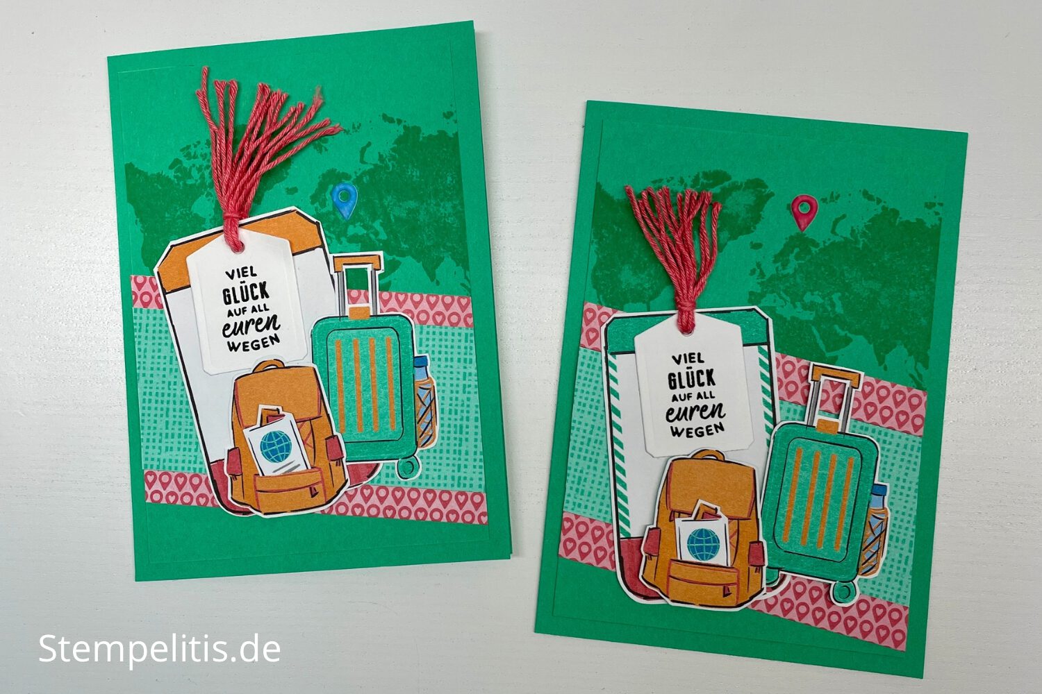 Workshop, Karte für die Reise, Unterwegs auf Reisen, Weltkarte