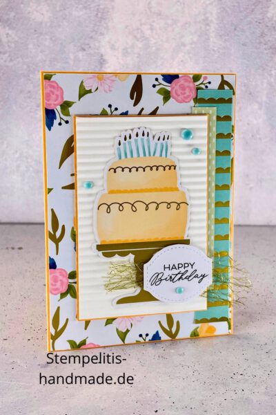 Geburtstag mit Wildblumen, Produktreihe von Stampin Up, Stempelitis-handmade.de