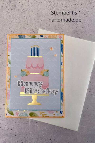 Geburtstag mit Wildblumen, Produktreihe von Stampin Up, Stempelitis-handmade.de