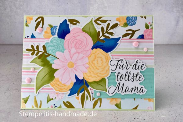 Geburtstag mit Wildblumen, Produktreihe von Stampin Up, Stempelitis-handmade.de