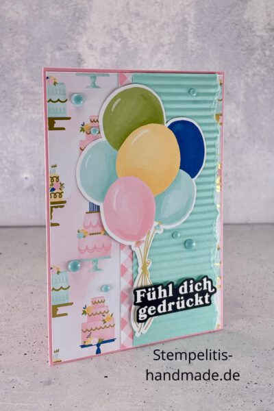 Geburtstag mit Wildblumen, Produktreihe von Stampin Up, Stempelitis-handmade.de